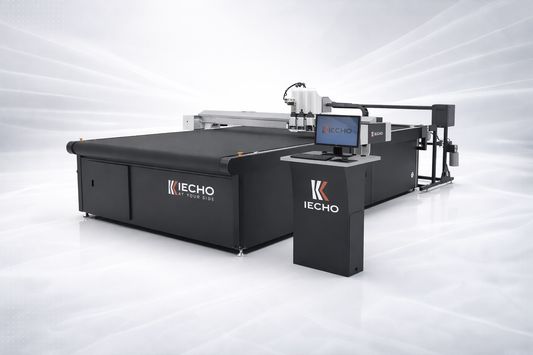 IECHO BK3 High Speed Flatbed Digital Cutter – Automated Alternative to Colex SharpCut